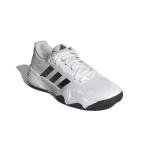 Adidas Men's Solematch Control 2 Tennis, White/Black Blue Metallic/Silver Metallic, 8