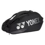 Yonex Pro 6 Pack Tennis Racquet Bag Black