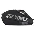 Yonex Pro 6 Pack Tennis Racquet Bag Black