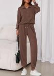 Ladies' Two-Piece Sweatshirt and Jogger Set