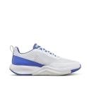 WILSON Rush Pro Lite Men's Tennis Shoe - White/Amparo Blue/Safety Yellow, Size 8.5 US