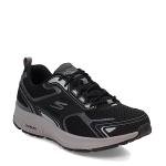 Skechers mens Go Run Consistent - Performance Running & Walking Shoe Sneaker, Black/Grey, 14 X-Wide US