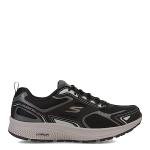 Skechers mens Go Run Consistent - Performance Running & Walking Shoe Sneaker, Black/Grey, 14 X-Wide US