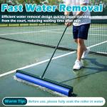 Montex Tennis Court Squeegee, Foam Tennis Sponge Roller, Lightweight Quick Clearing Tools for Tennis Basketball Sports Court