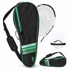 Fitby Tennis Bag- Durable Tennis Bags for Men and Women- Lightweight Tennis Racket Bag- Versatile Bags for Beginners and Professional Tennis Players- Roomy Interior Tennis Bags (Black)
