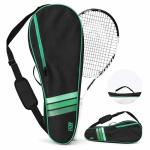 Fitby Tennis Bag- Durable Tennis Bags for Men and Women- Lightweight Tennis Racket Bag- Versatile Bags for Beginners and Professional Tennis Players- Roomy Interior Tennis Bags (Black)