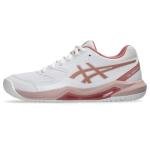ASICS Women's Gel-Dedicate 8 Tennis Shoes - White/Rose