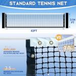 Heavy Duty Double Tennis Net for Courts