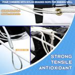 Heavy Duty Double Tennis Net for Courts