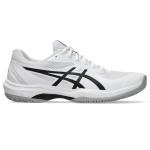ASICS Men's FlyteFoam Tennis Shoes, 8.5 White/Black