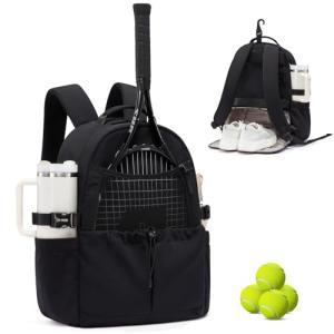LOVEVOOK Tennis Backpack with Shoe Compartment