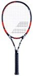Babolat Evoke 105 Strung Tennis Racquet, Black/Orange (4 3/8" Grip)
