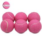 SHYUJAJIE 6 Pack Pink Tennis Balls for Training