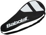 Babolat Evoke 105 Strung Tennis Racquet, Black/Orange (4 3/8" Grip)