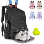 Arcoyard Large Tennis Backpack with Shoe Compartment