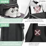 Arcoyard Large Tennis Backpack with Shoe Compartment