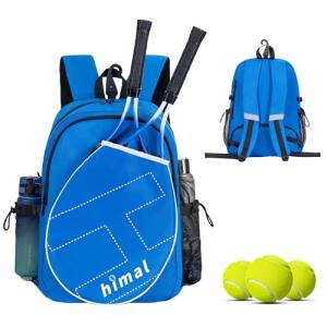 Unihimal Tennis Backpack for 2 Rackets and Shoes