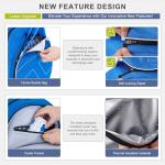 Unihimal Tennis Backpack for 2 Rackets and Shoes