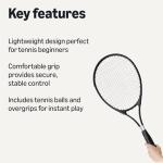 Lightweight Tennis Racket Set with Balls and Grips