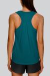 Women’s Teal Sleeveless Tennis Workout Tank Top