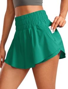 Women's High Waisted Ruffle Tennis Skirt Shorts