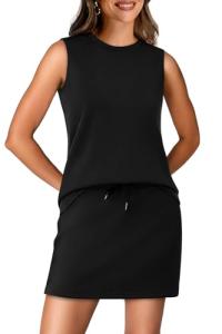 Women's Summer Tennis Skirt and Shorts Set