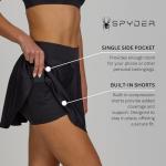 Spyder Women's Pleated Tennis Skirt with Pockets