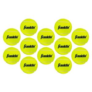 Franklin Sports Pressureless Tennis Balls - 12 Pack