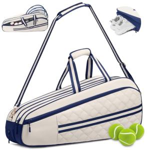 Sucipi Tennis Bag for 3-6 Rackets and Gear