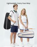 Sucipi Tennis Bag for 3-6 Rackets and Gear