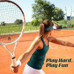 TRESSIS Fun Tennis Racket Dampener - 2-Pack