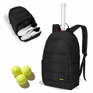 Goloni Tennis Backpack with Shoe Compartment and Racket Holder