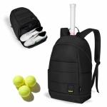 Goloni Tennis Backpack with Shoe Compartment and Racket Holder