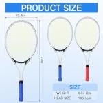 Motionchic 4 Pack Tennis Rackets with Balls