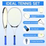 Motionchic 4 Pack Tennis Rackets with Balls