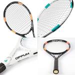 OPPUM 2-Pack Oversized Tennis Rackets for Beginners