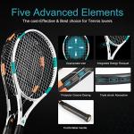 OPPUM 2-Pack Oversized Tennis Rackets for Beginners