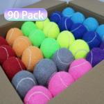 SHYUJAJIE 90 Pack High Elasticity Tennis Balls
