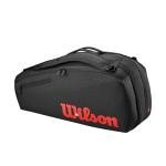 Wilson Clash V3 Tennis Racket Bag - Black/Infrared