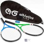 Lightweight Tennis Racket Set for 2 Players