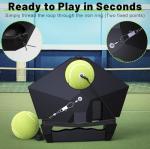 Tennis Ball Machine Trainer with Heavy Base