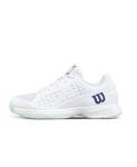 Wilson Rush Pro Jr Tennis Shoe - White/Blue