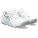 ASICS Women's Gel-Challenger 14 Tennis Shoes, 8.5, White/Pure Silver