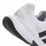 adidas Gamecourt 2 Men's Tennis Shoes, White/Black