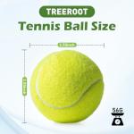 Treeroot 40-Pack High Elasticity Tennis Balls