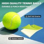 Treeroot 40-Pack High Elasticity Tennis Balls