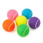 PHOEPET 6-Pack Colorful Tennis Balls for Dogs