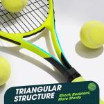 AboveGenius 27" Tennis Racket Set for Adults