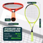 AboveGenius 27" Tennis Racket Set for Adults