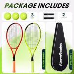 AboveGenius 27" Tennis Racket Set for Adults